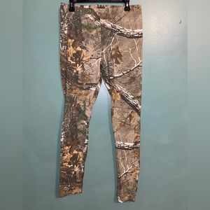 camo real tree leggings size large